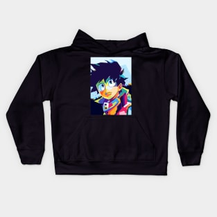 Anime Sad Pop Art Kids Hoodie